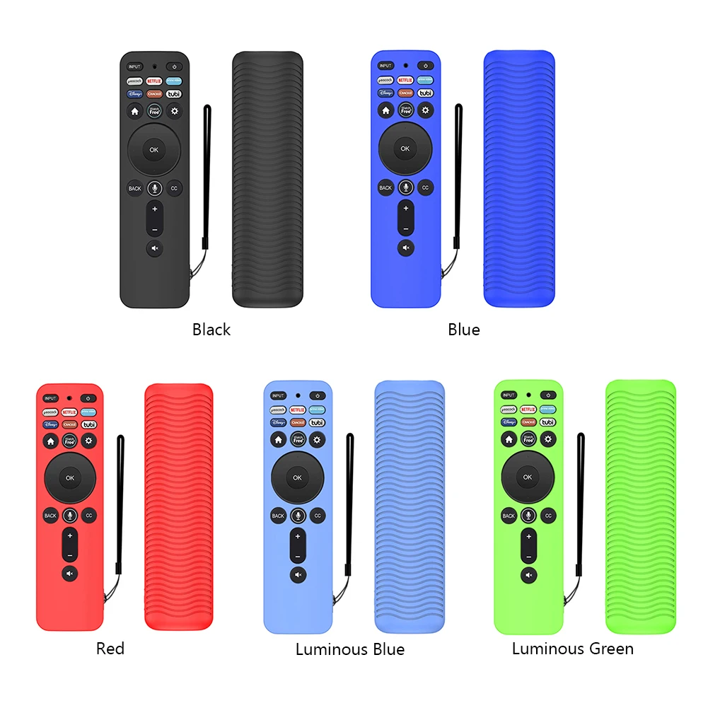 Remote Controller Cover with Lanyard Drop-proof Remote Control Case for VIZIO XRT-260 Television Accessories