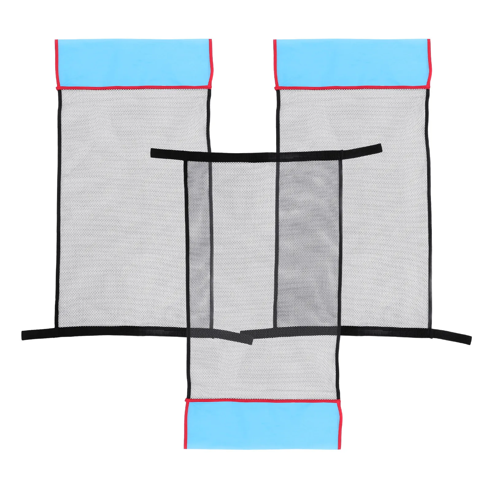 

Набор из 3 плавающих сеток-кресел для бассейна, прочные полиэстеровые сетки для плавания для взрослых и детей