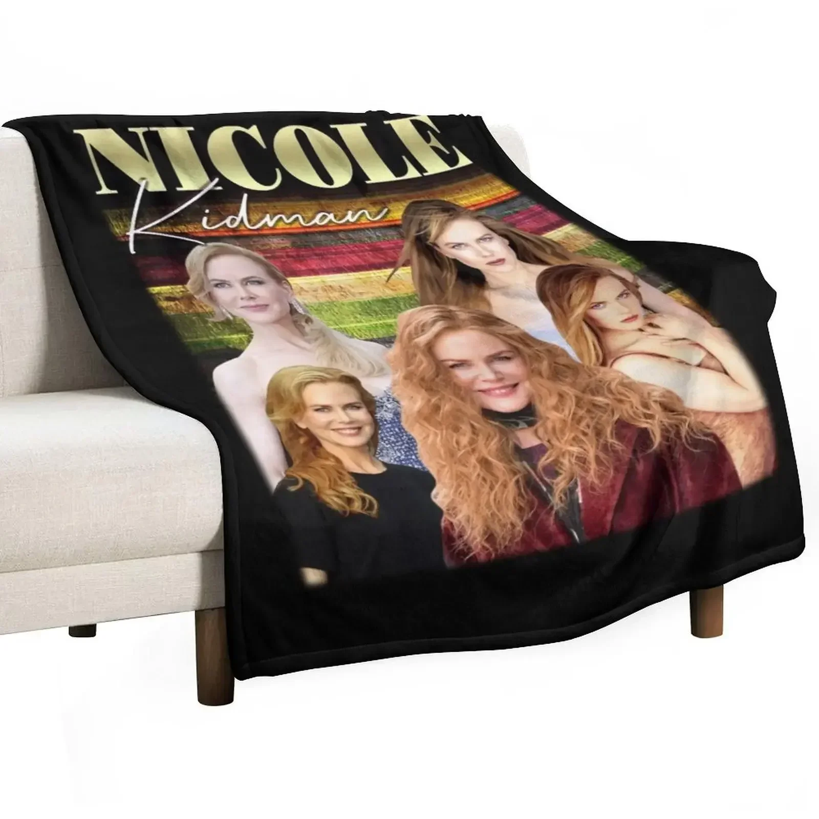 

N. Kidman Throw Blanket Moving Furry Blankets