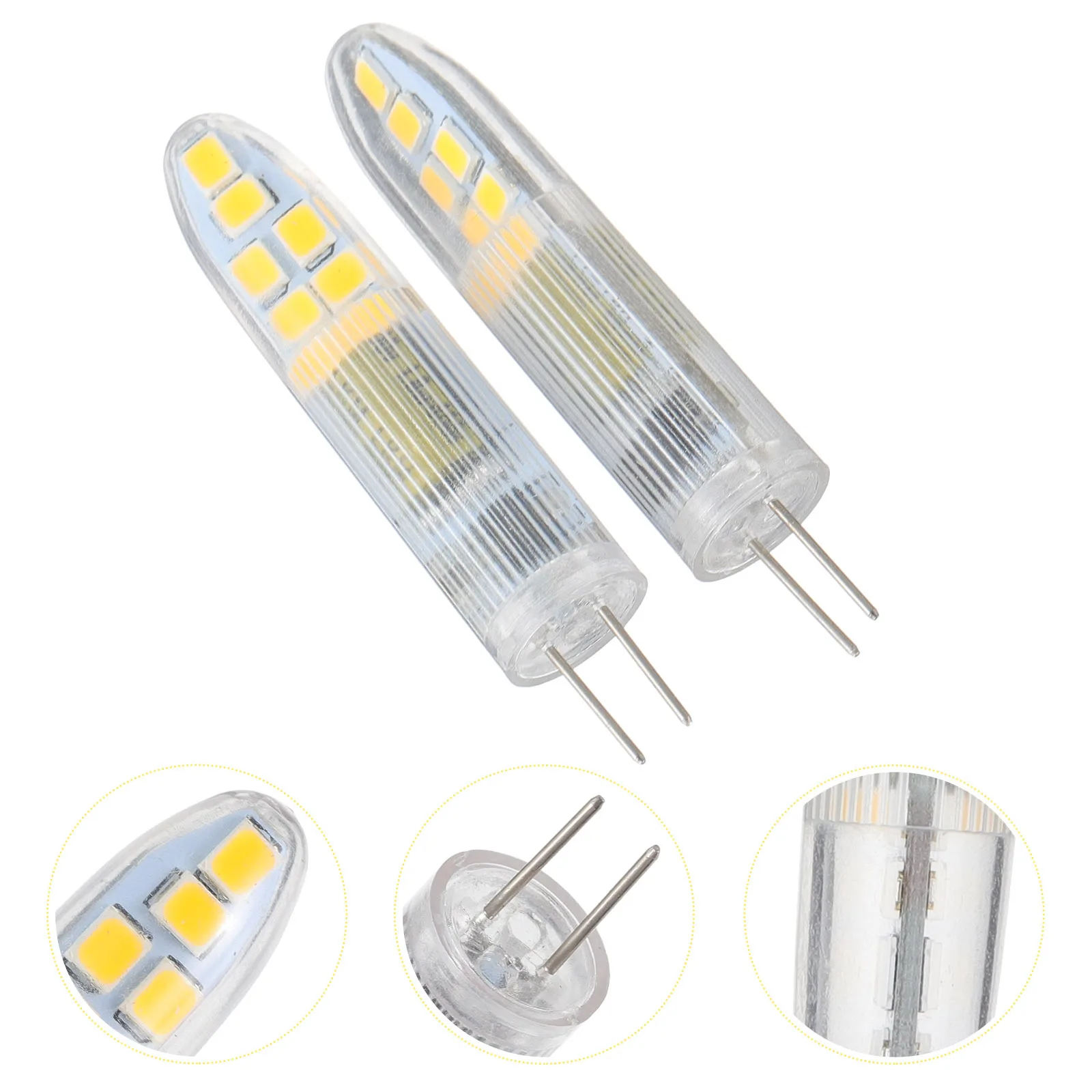 10 قطعة 3 واط 220 فولت LED ضوء الذرة لمبة G4 دبوس صديقة للبيئة مادة PP سطوع عالية الثريا جدار الإضاءة LED لمبة