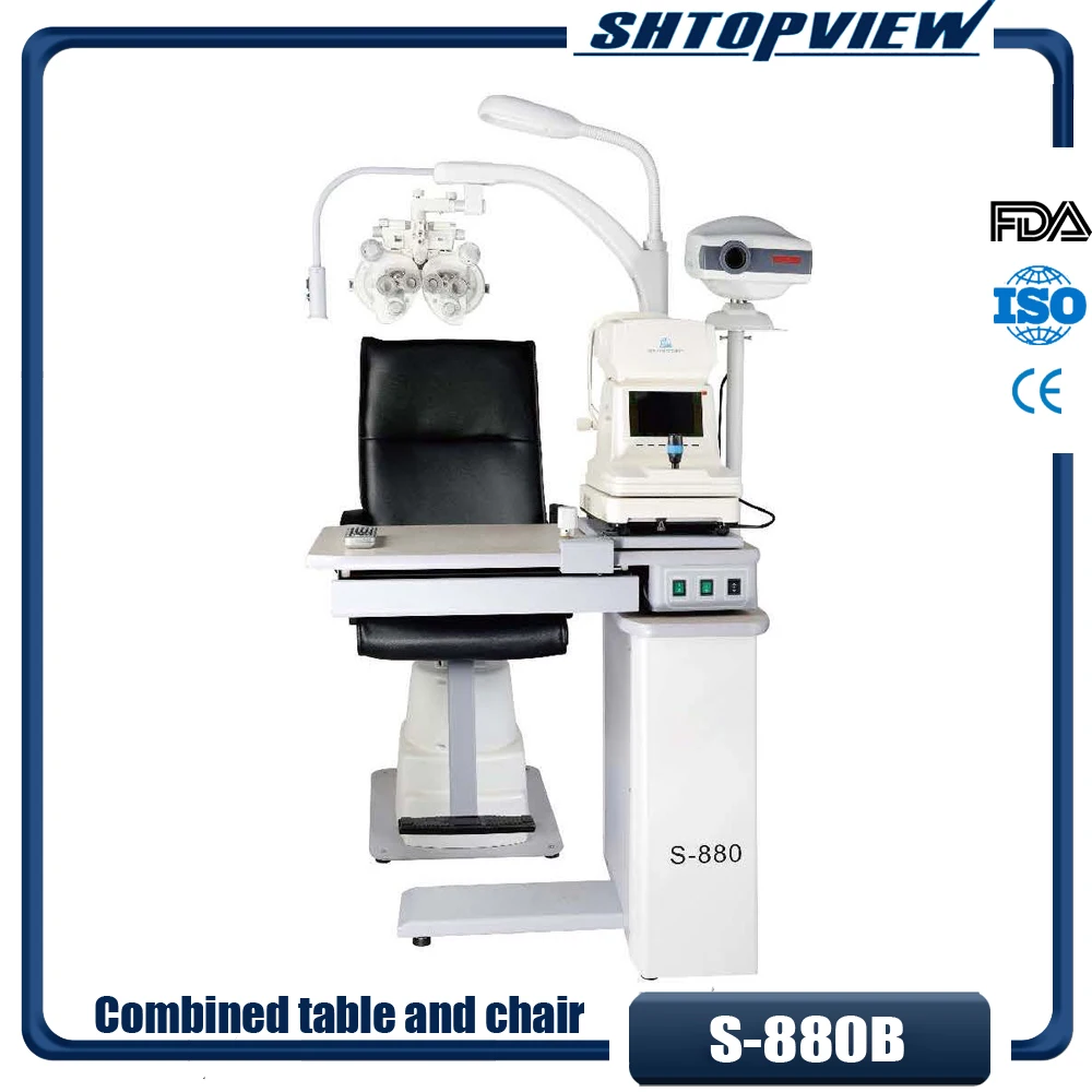 SHTOPVIEW High Quality Ophthalmic refraction Chair Unit S-880B