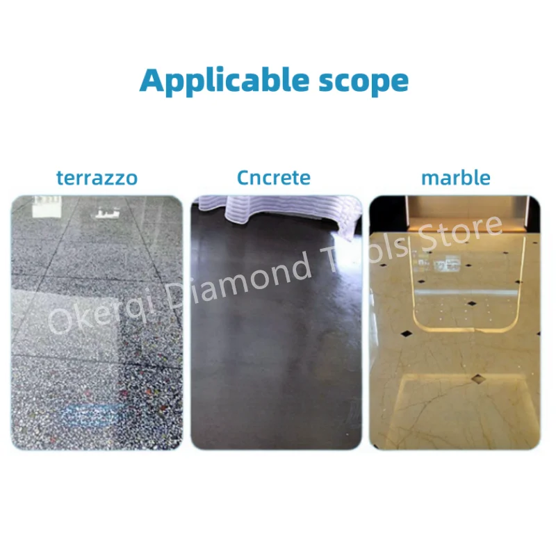 3 Stück 3-Stufen-Polierpads 3 Zoll / 4 Zoll / 5 Zoll Nass-Polierpad für Beton, Granit, Marmor, Stein, Schleifscheiben, Polierwerkzeug – Detail 16