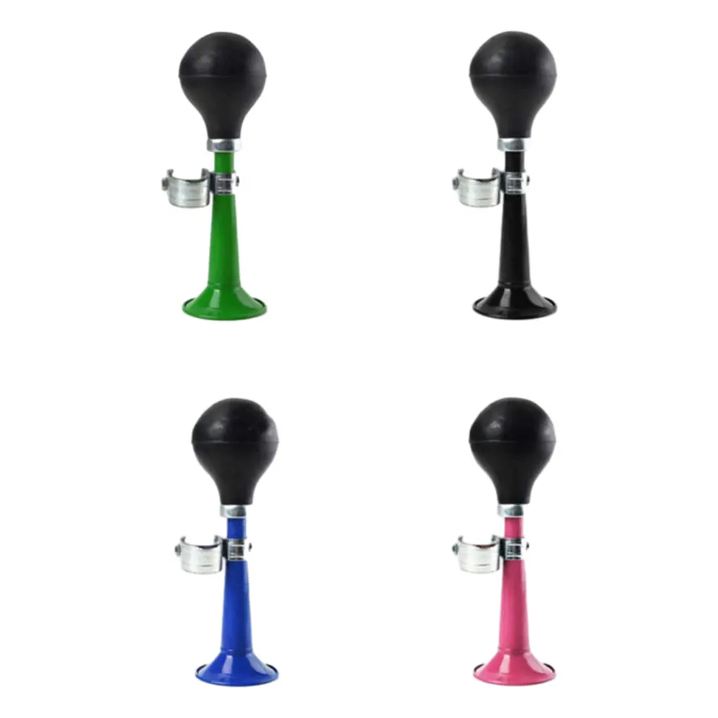 

4pcs Metal Loud And Clear Bike Horn Must-Have For Bike Enthusiasts Unique Loud Sound Bike Air Horns As Shown