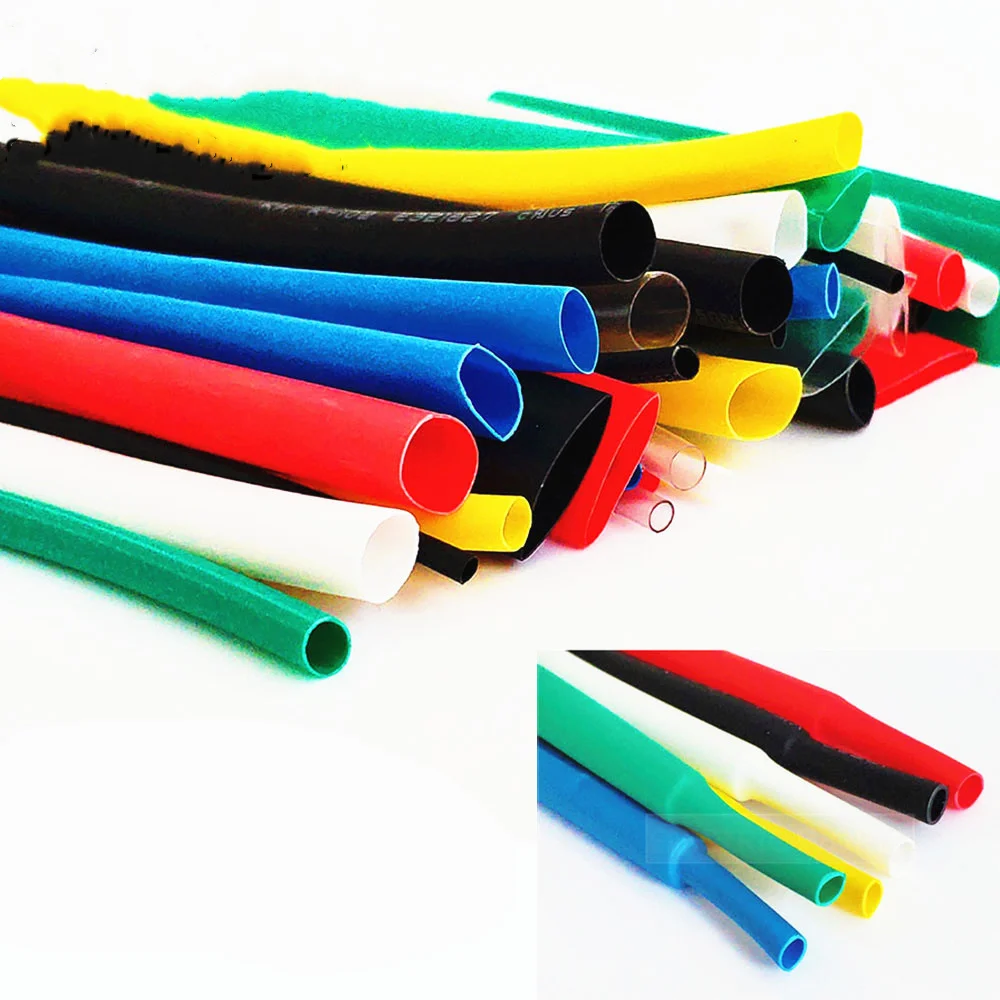 ท่อหด Φ1.0MM ที่ใช้กันทั่วไปในบรรจุภัณฑ์ท่อหดความร้อน5เมตรมี6สี