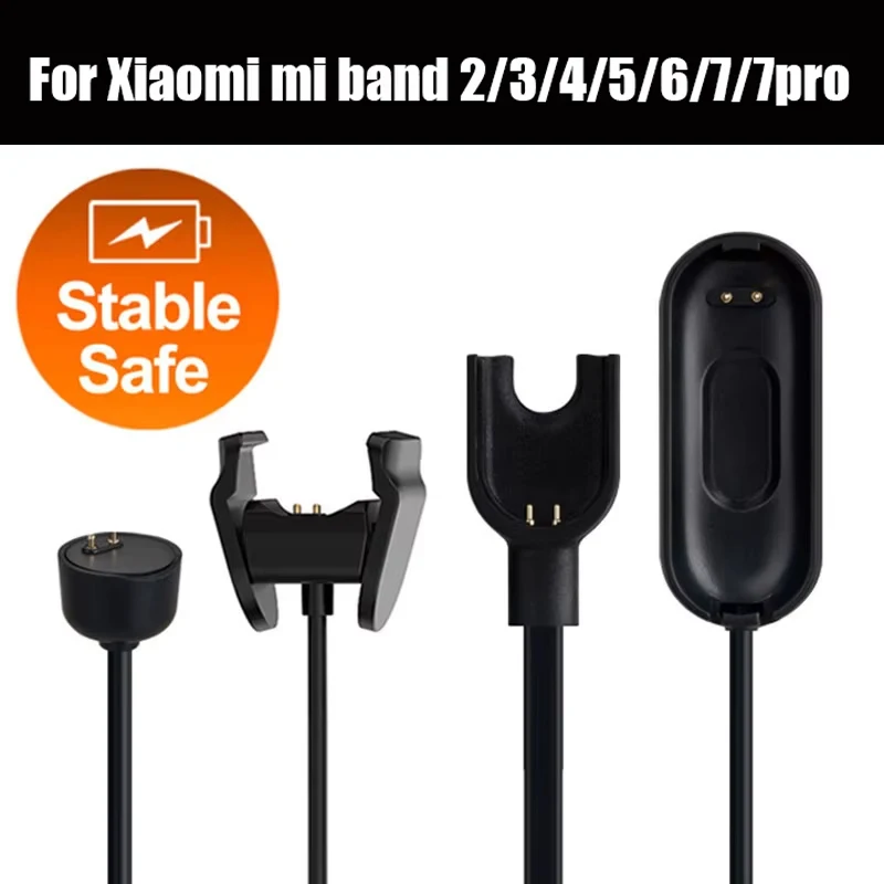 USB شاحن مغناطيسي ل Xiaomi Mi Band 7 Pro 6 5 4 3 2 USB كابل شحن الحبل شاحن ساعة شاحن محول الطاقة الملحقات
