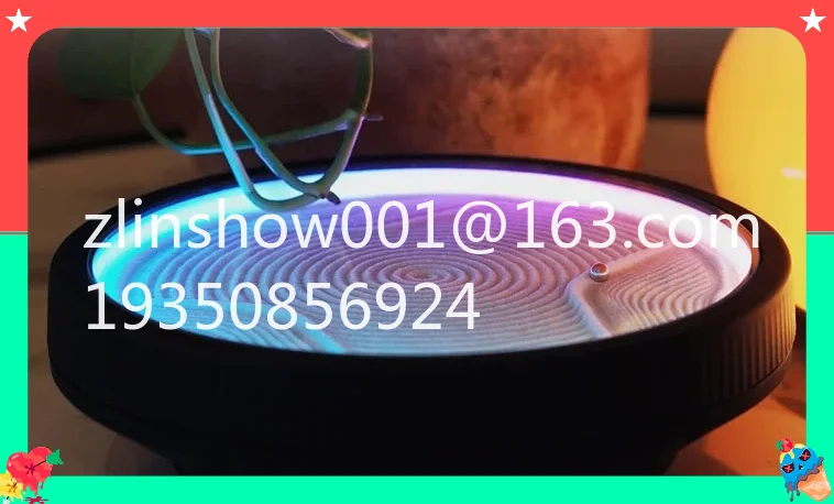 Dynamic art sand table automatic sculpture silent ball painting