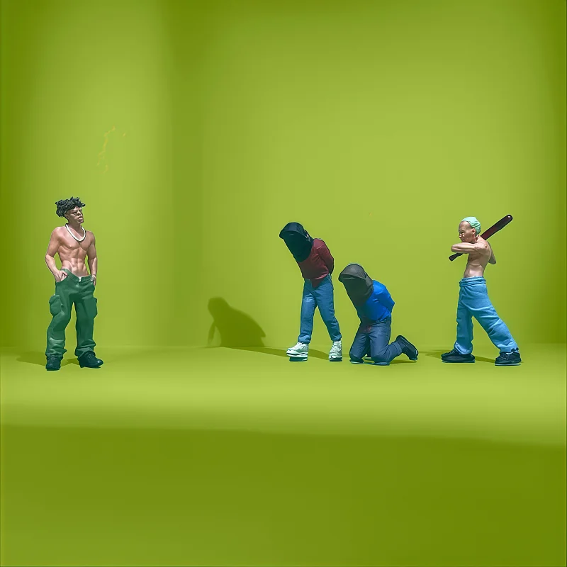 تمثال مصغر، مقياس 1/64، نموذج مصنوع يدويًا، شكل طاولة رمل مصغر، نموذج بشري بحجم الجيب