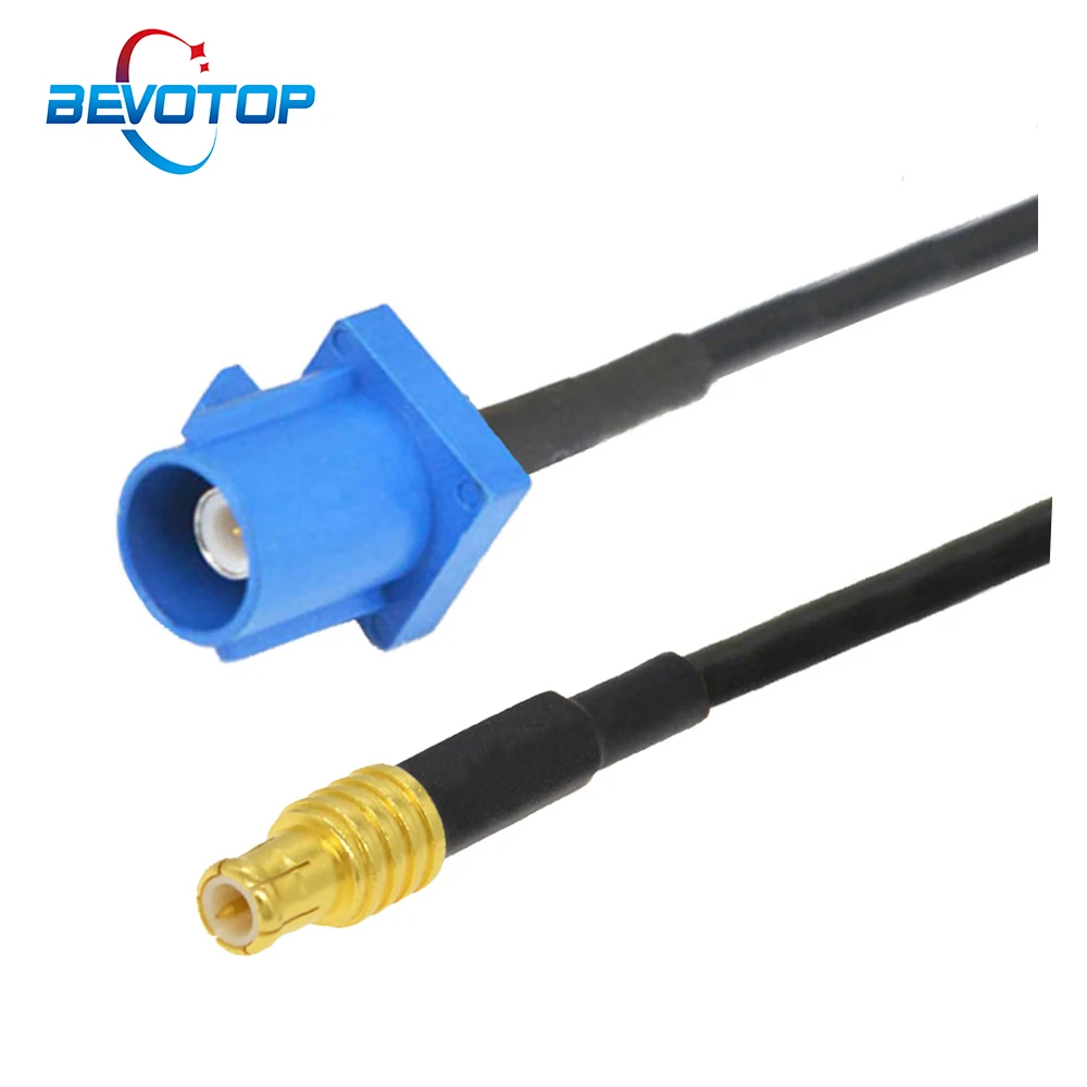 

10pcs/lot Fakra C Male to MCX Male RF GPS Antenna Extension Coax Cable MCX Fakra Pigtail RG174 Jumper Adapter 10/15/20/30/50cm