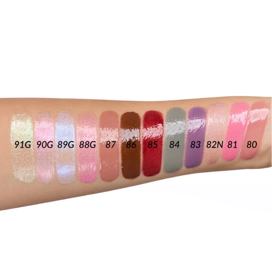 Kaleidos Lippenstift mit innerem Kern, Lippenstift-Make-up, langlebig, hochpigmentierte Farbe mit feuchtigkeitsspendendem Balsam