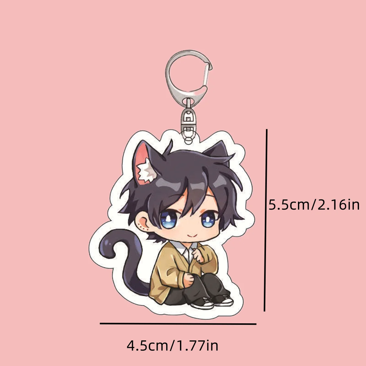 Anime GOODS Acrylic Keychain cute y2k Hori and Miyamura keychain for bag key car key bag backpack collection display accessories