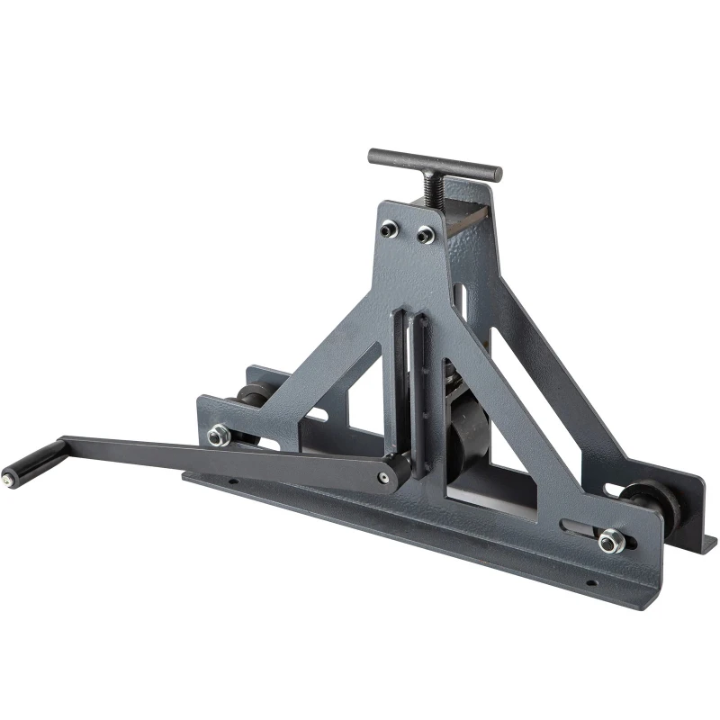 Manual Tube Roller Bender 1-1/2in For Mild Steel Cooper Adjustable Manual Square Rectangular Tube Bending Rolling Tool