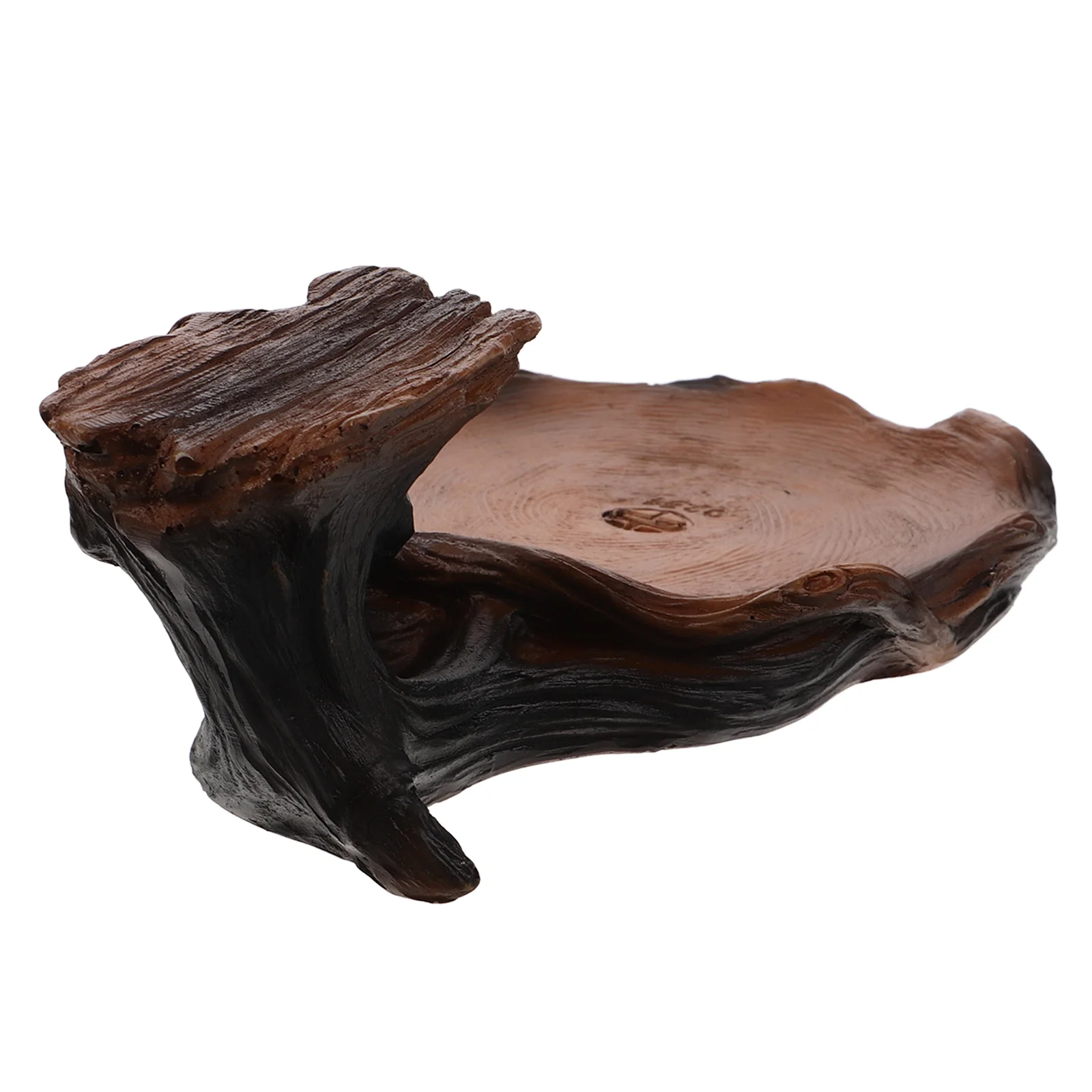 

Plant Drip Tray Pot Trays Potted Base Indoor Plants Table Top Riser Decor Wooden Teapot Drainage Brown Resin Chinese Carving