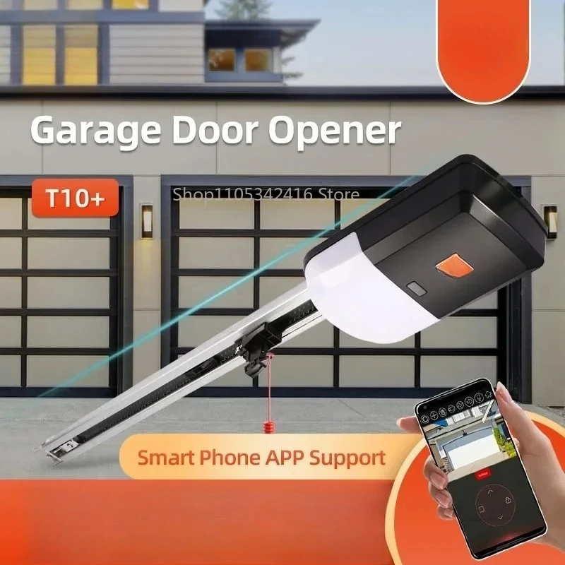 T+ Series Automatic T-Rail Garage Door Opener | Remote Control Operator for Sectional Doors