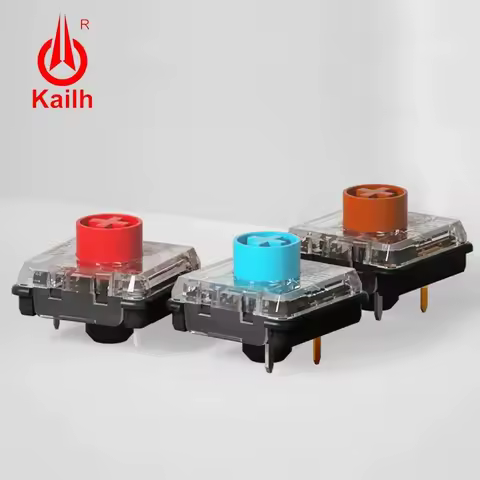 Kailh Choc V2 Low Profile Switch 1353 Chocolate V2 Mechanical Keyboard Switches Custom DIY Clicky Tactile Linear Blue Red Brown