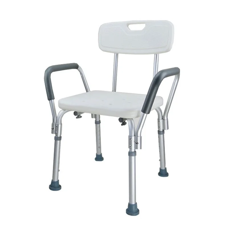 

Manufacturer Suitable Home Shower Chairs Elderly Aluminum Alloy Non-Slip Bath Stools Pregnant Women Adjustable Bath Chairs