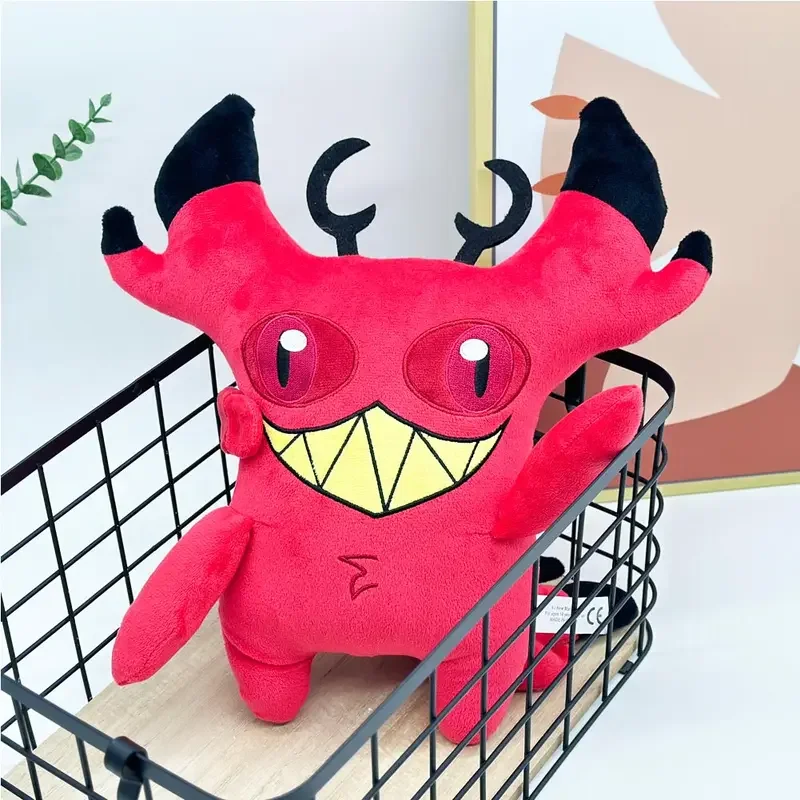 EE01 30 CM Gatto Maledetto Alastor Cosplay Peluche Cartoon Hotel Fantasy Puntelli Regali Di Compleanno Di Natale Costume Della Mascotte Halloween 0Ww