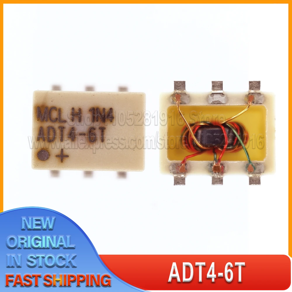 

1 ~ 20 шт./лот ADT4-6T + SMD6 0,06-300 МГц RF трансформатор 100% новый оригинальный точечный запас