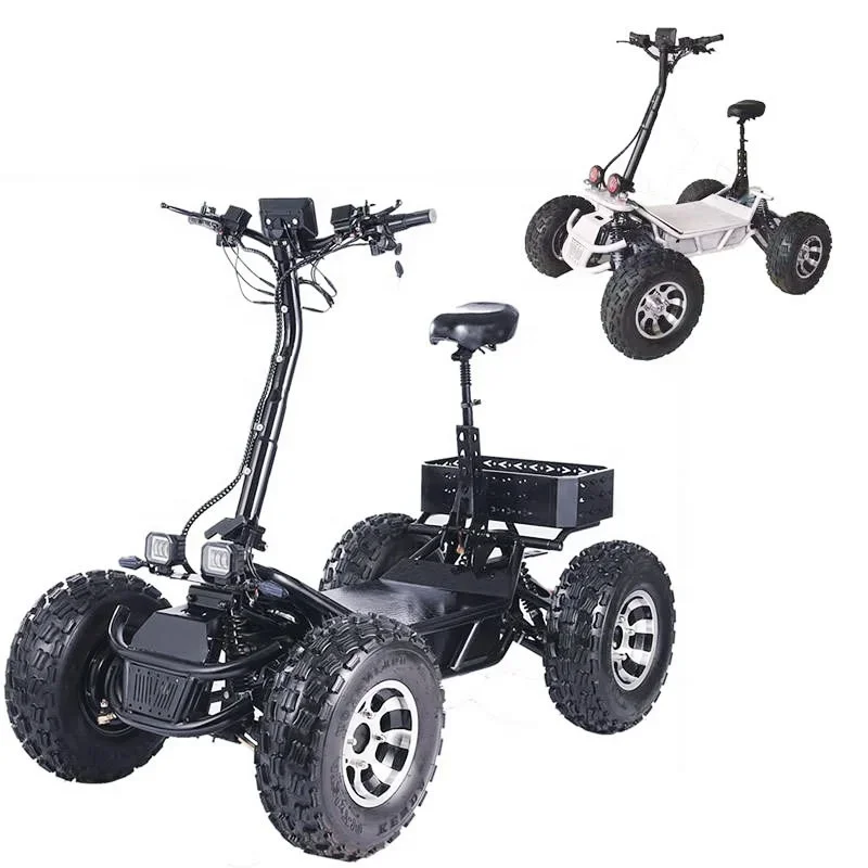 60V 8000W 10000W Quad eléctrico Atv 4X4 bicicleta 21 pulgadas todoterreno de alta velocidad 50Kh 50Ah cuatro 4 ruedas Atv vehículos eléctricos para adultos