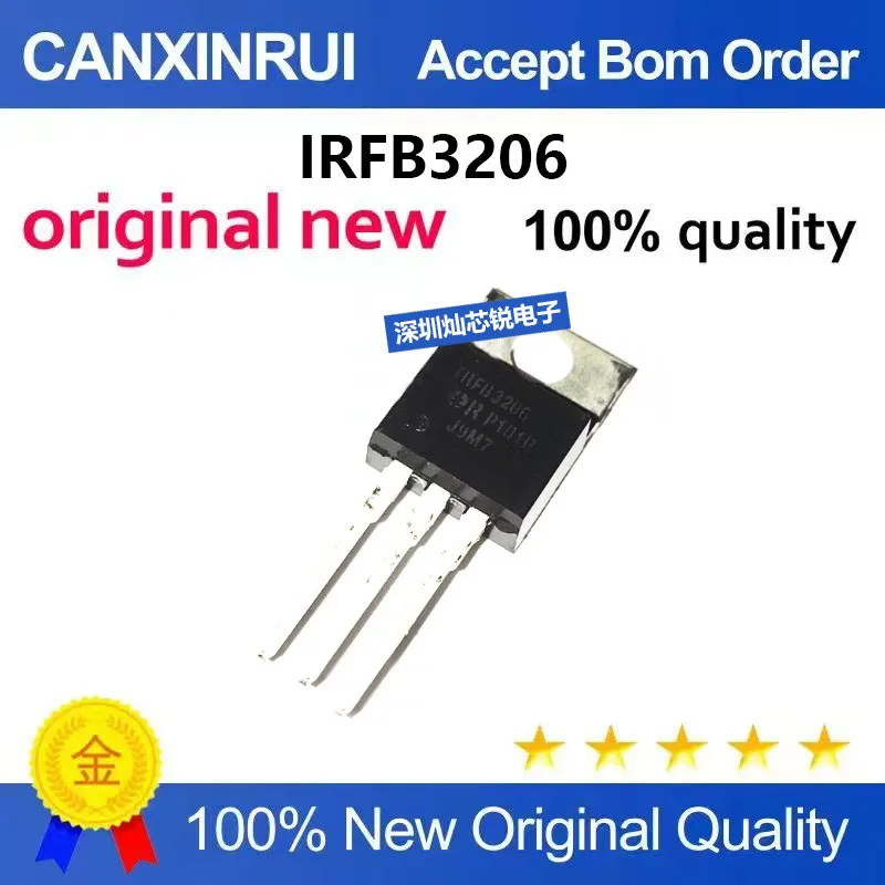(5-100pieces) Original Imported IRFB3206 IRFB3206PBF MOSFET 210A 60V 300W