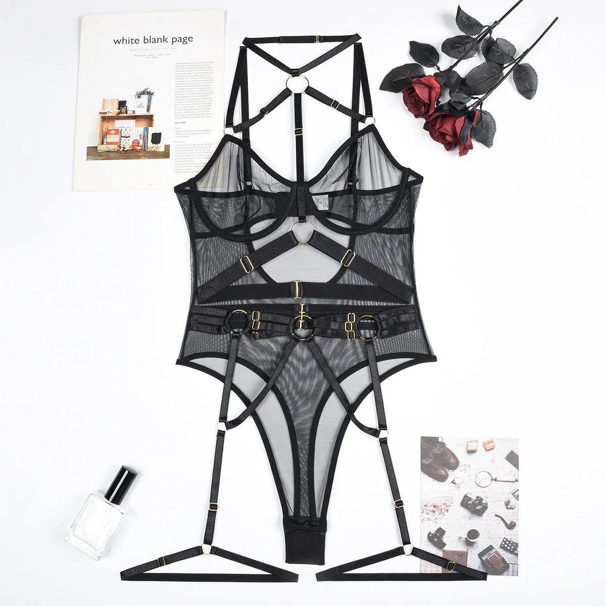 Romantic Sheer Mesh Set — Confidence & Charm for a Sweet Date