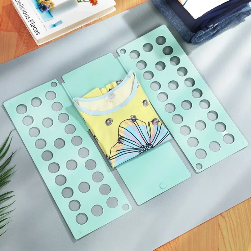 

Cross-Border Lazy Folding Clothes Board Children's Small Size Foldable Storage Clothes T-Shirt Home Use Fold Clothes Tool