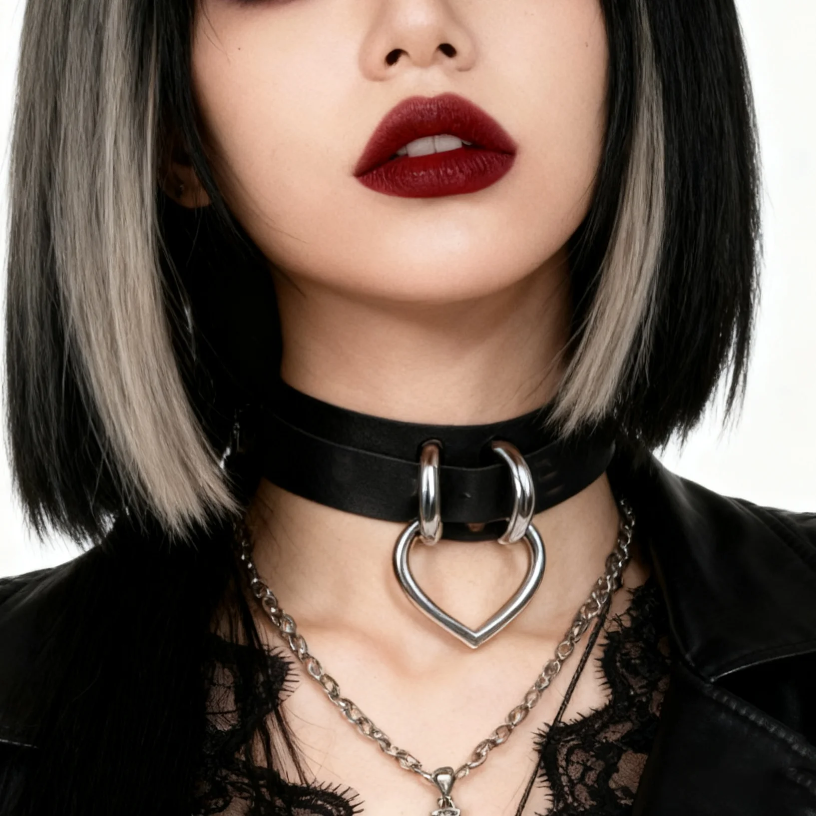アクセサリー IKUMI LEATHER CHOKER S5f6100a7be2c47c7ad66ffdd763a7