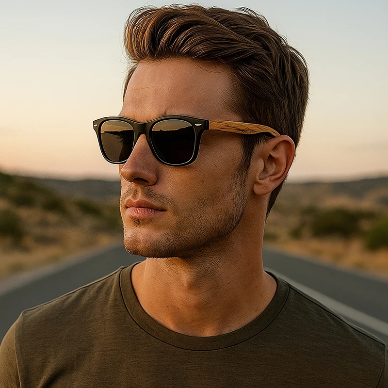 Thumbnail 2 - #30 Latest Wooden Frame Sunglasses Offers