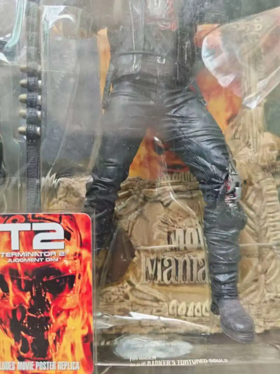 2001 McFarlane T-800 Series 4 Terminator 2 T2 Action Figure Movie Maniacs Arnold Schwarzenegger Rare Vintage