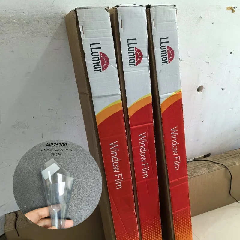 

Llumar PET Window Tint Film Low-Maintenance Tint: 99% Thermal Block, 75% Visibility, 99.9% UV Rejection – Stain-Resistant