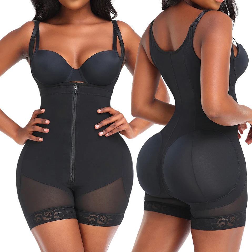 

Fajas Colombianas Reductive Girdles Binders and Shapers Bodysuit Shapewear Women Butt Lifer Flat Belly Postpartum Waist Trainer