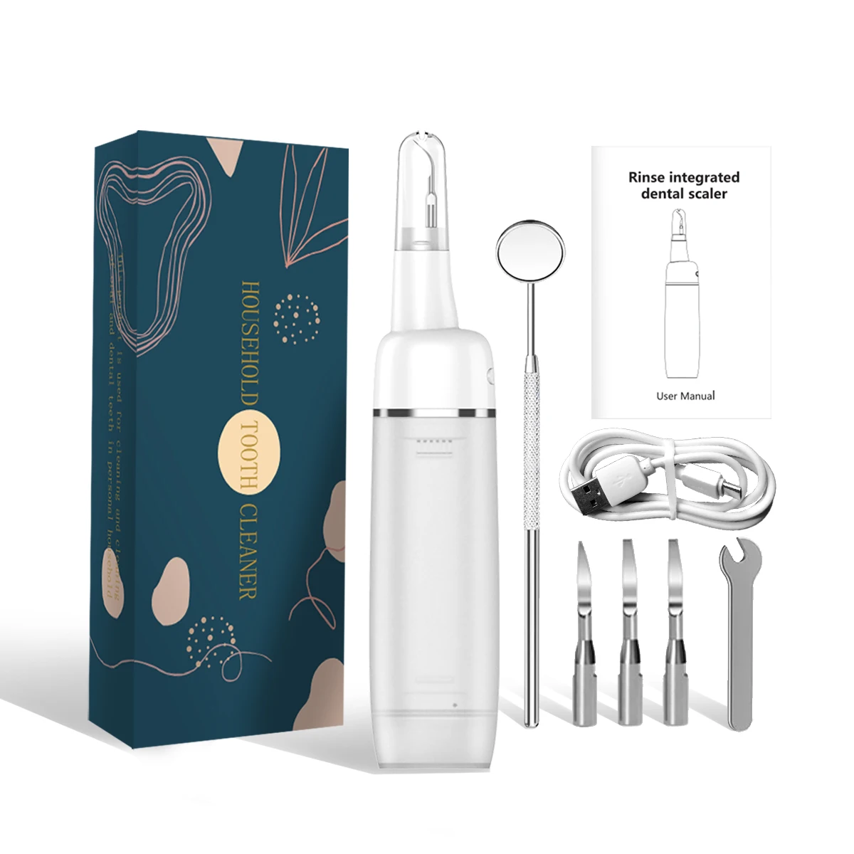 

New Style Device Tooth Cleaner Calculus Remover Sonic Electric Visual Dental Scaler Plaque Remover for Teeth