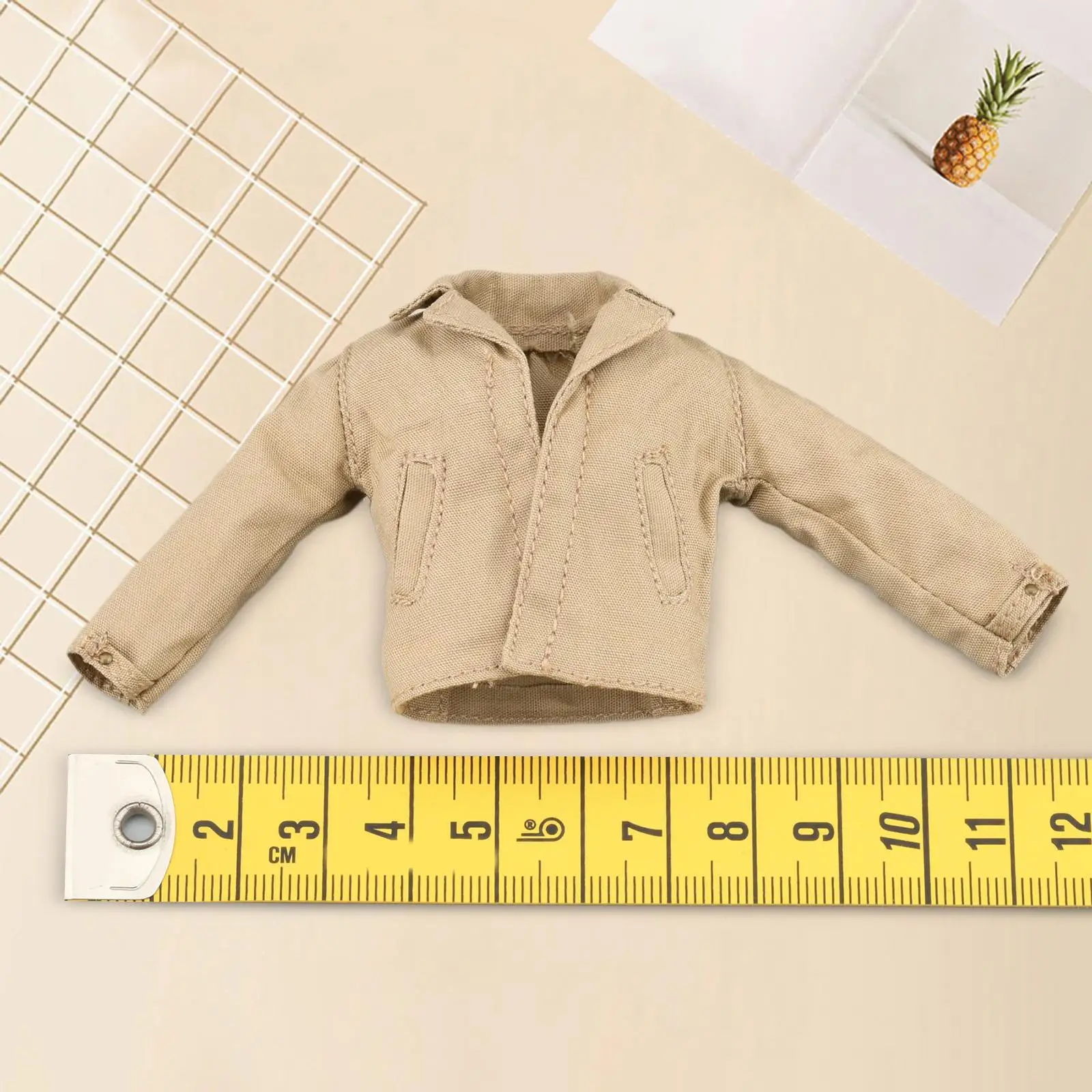 

1/6 мужские экшн-фигурки, куртка, Одежда для кукол, Для 12-дюймового фигурки (коричневого цвета)