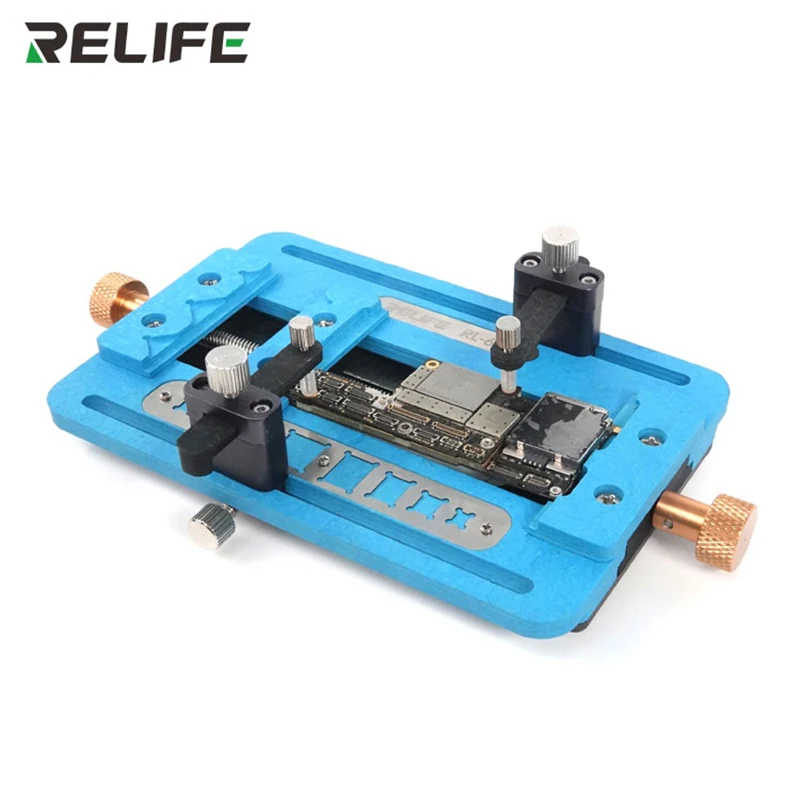 RL-601F Multi-Function Universal PCB Holder for iPhone Android Mobile Phone Motherboard Chips CPU Remove Glue Repair Fixture