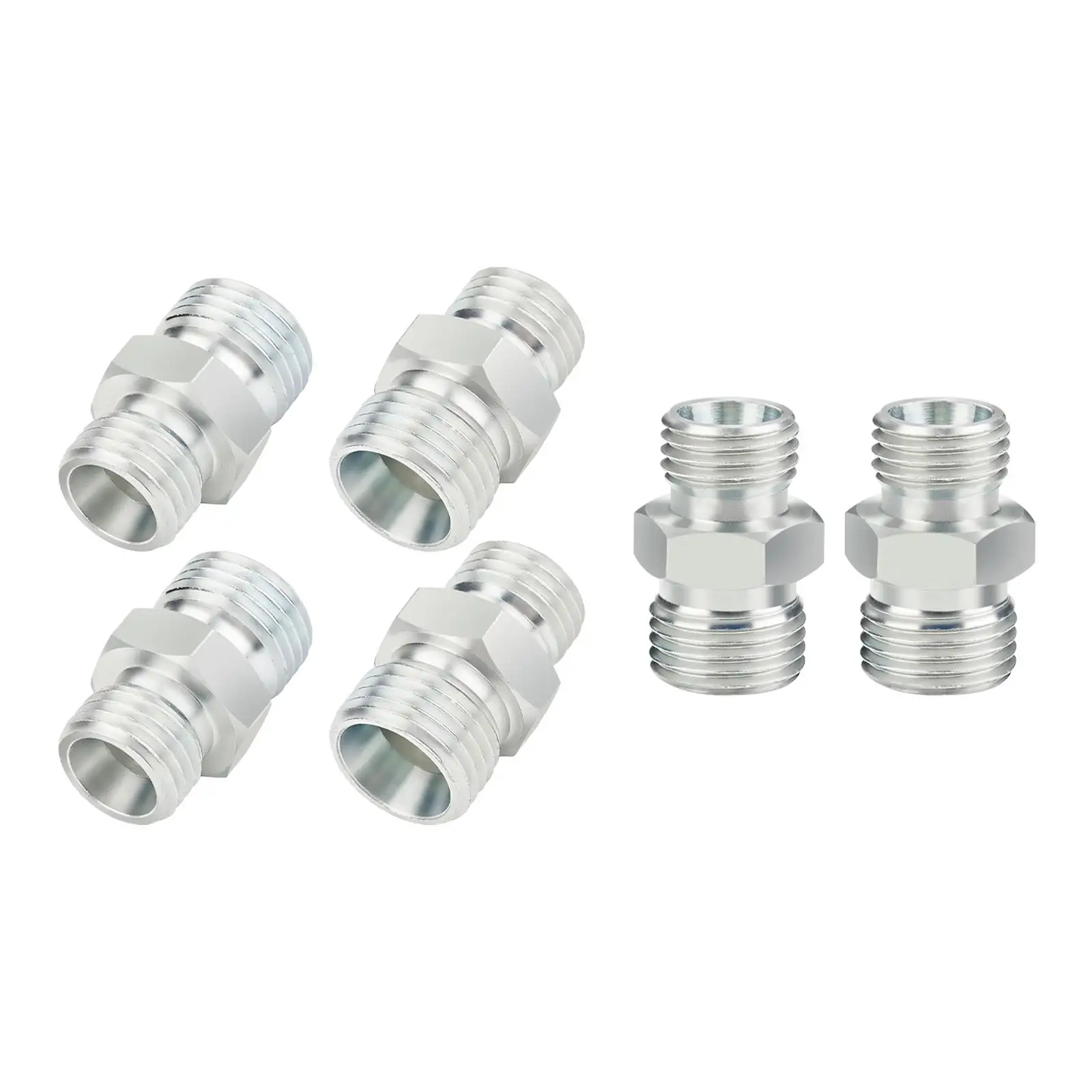 High Pressure Hydraulic Adapter Fitting Threaded Carbon Steel Connector for Mini Excavators Hose