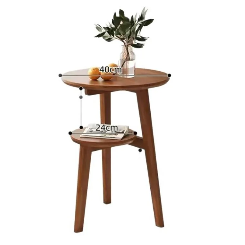 Send sofa side cabinet small round table, side table removable living room side table, balcony tea table corner table