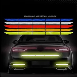 Car Reflective Stickers Luminous Stripes Film Rear Warning Reflective Night Strip Night Car Exterior Accessories Reflective Tape