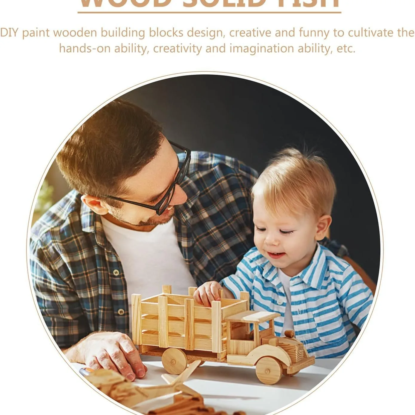 DIY น่ารักการ์ตูนแมลงปอไม้ปุ่มชิ้นเครื่องประดับทําด้วยมือตกแต่งจี้ไม้ 30 ชิ้น/ถุง