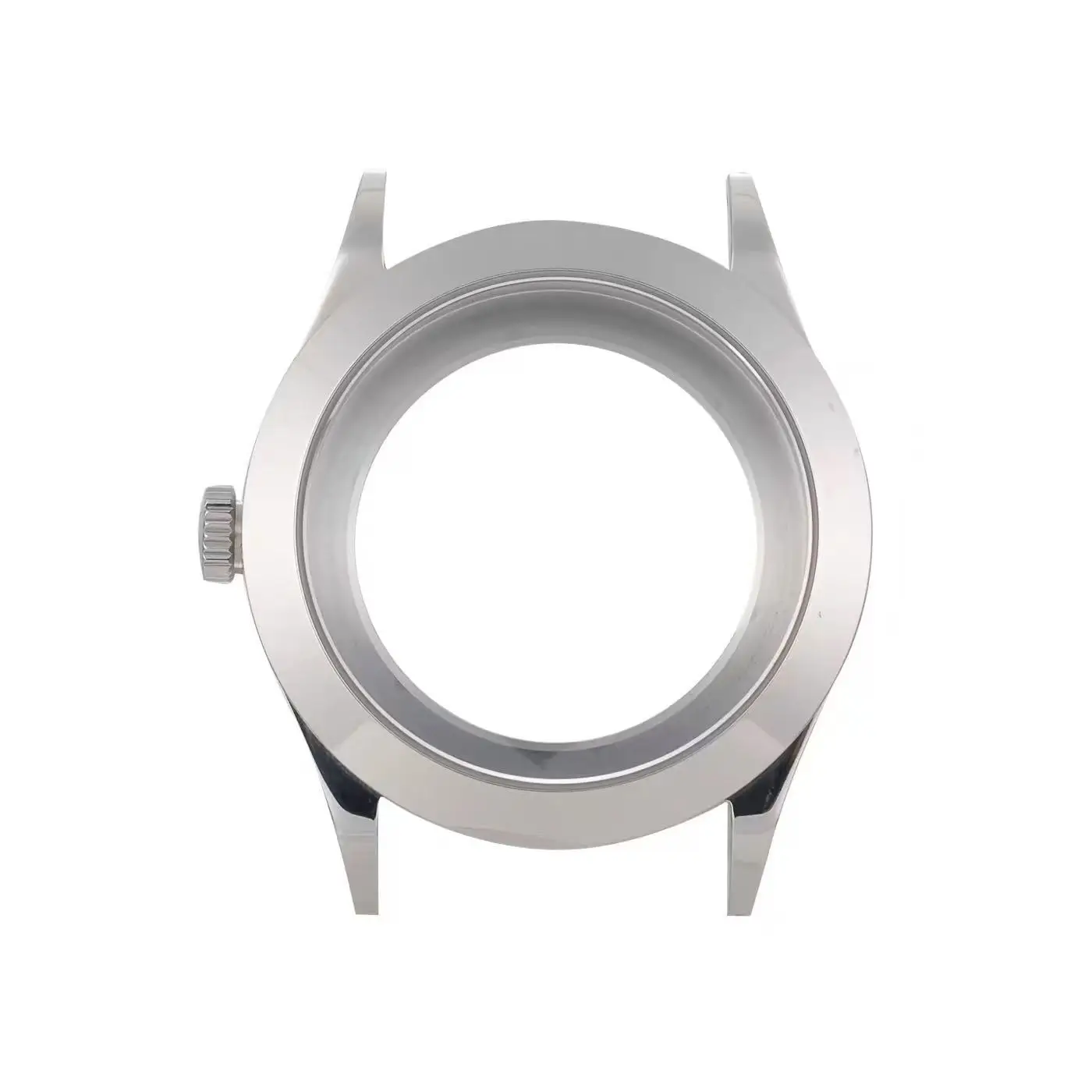 38mm Stainless Steel Watch Case Sapphire Crystal 10BAR Waterproof Fit 2824 PT5000 SW200 Movement 31mm Dial DIY Mod Replacement image 3