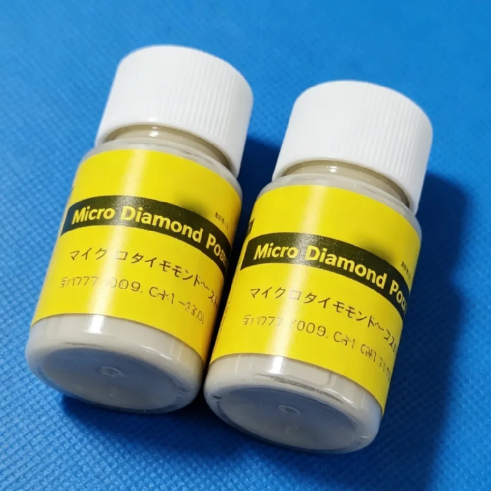 20g Diamond Micro Powder Metal Mold Ceramic Tungsten Steel Jade Resin Hard Alloy Mirror Polishing 0.18μm-60μm Grinding Powder