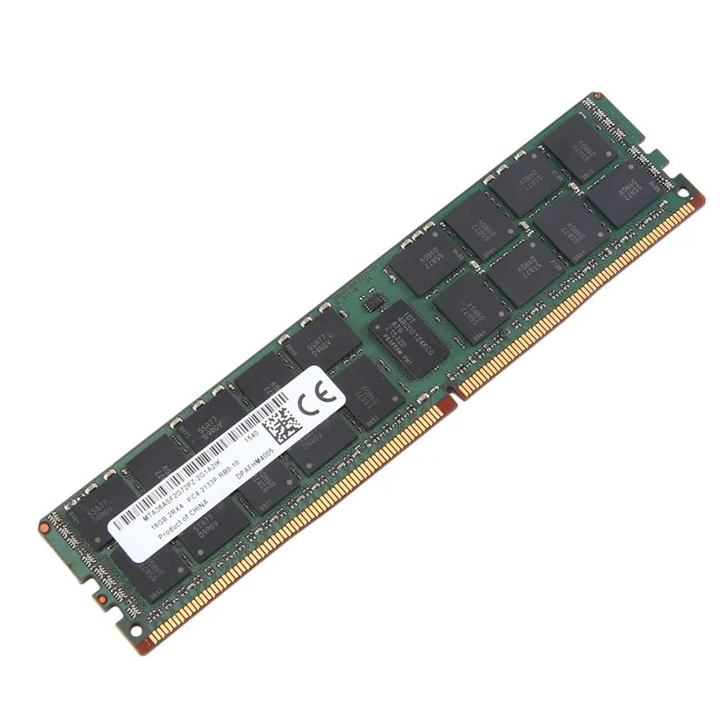 

For MT 16GB DDR4 Server RAM Memory 2133Mhz PC4-17000 288PIN 2Rx4 RECC Memory RAM 1.2V REG ECC RAM Easy To Use