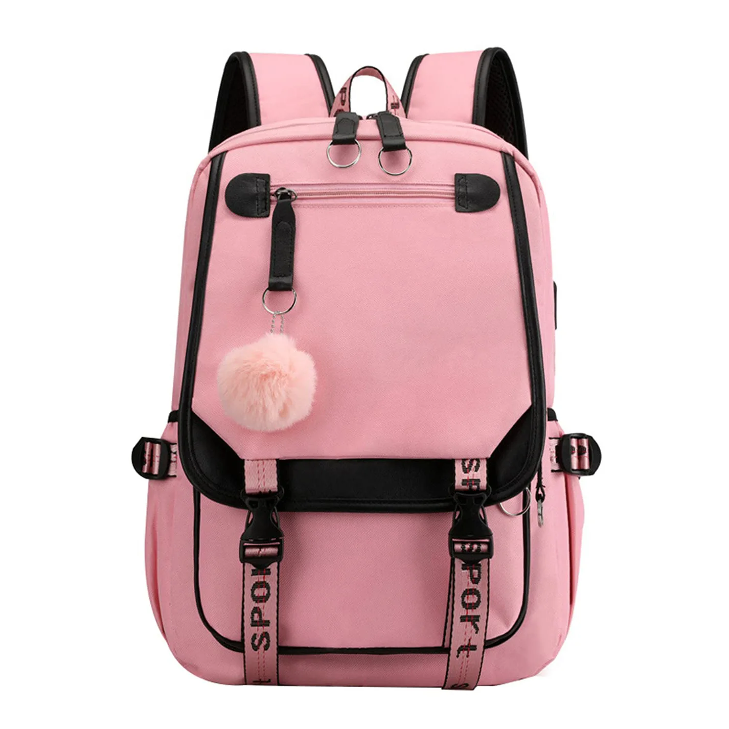 New Fashion Backpack Fashion Girl Boy School Bag Women Men Sports Travel Bag