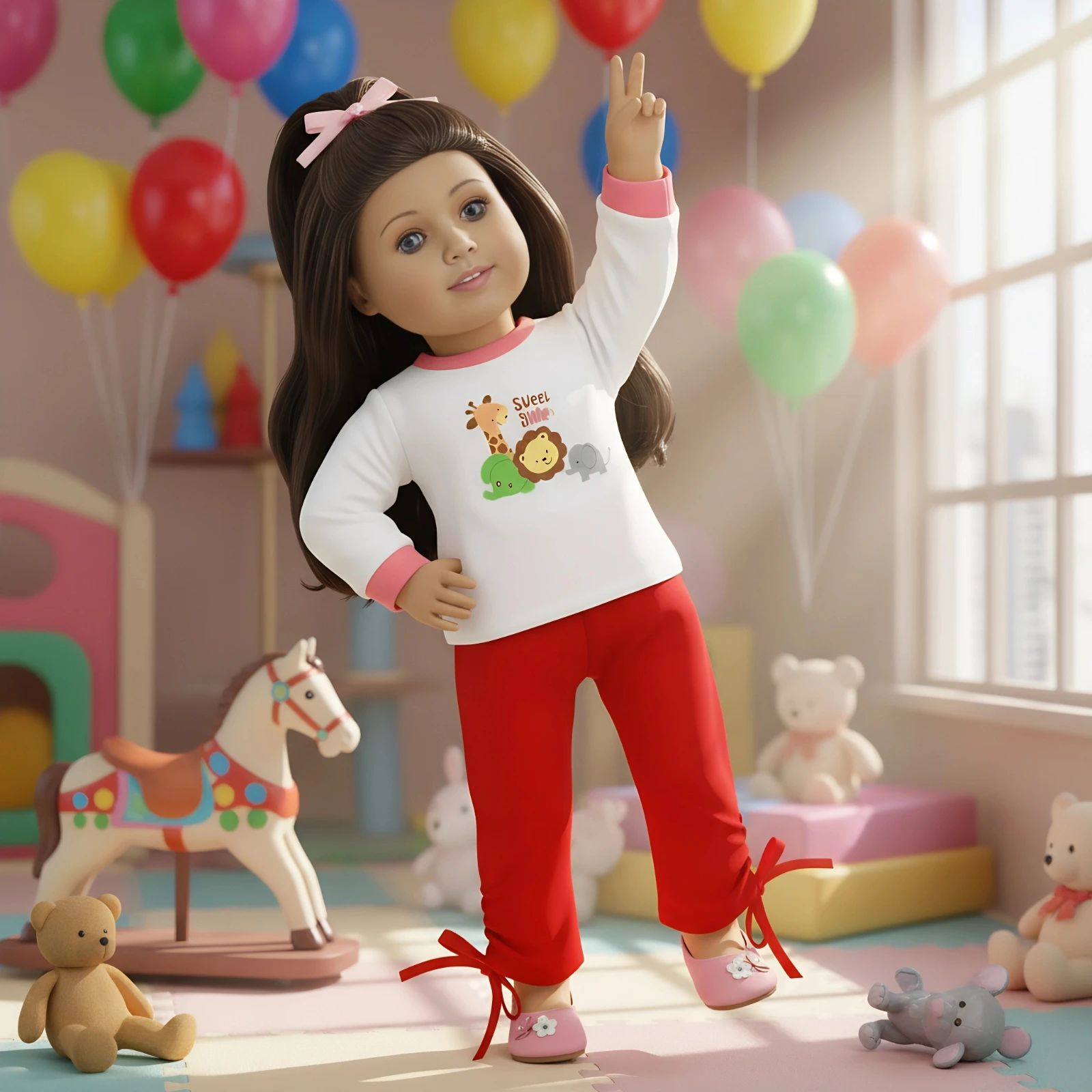 New Style Suitable For 18 Inch Dolls, 43cm Reborn Doll Clothes Set, Sweet Dress, Casual Set, Temperament Coat, Children's Gift