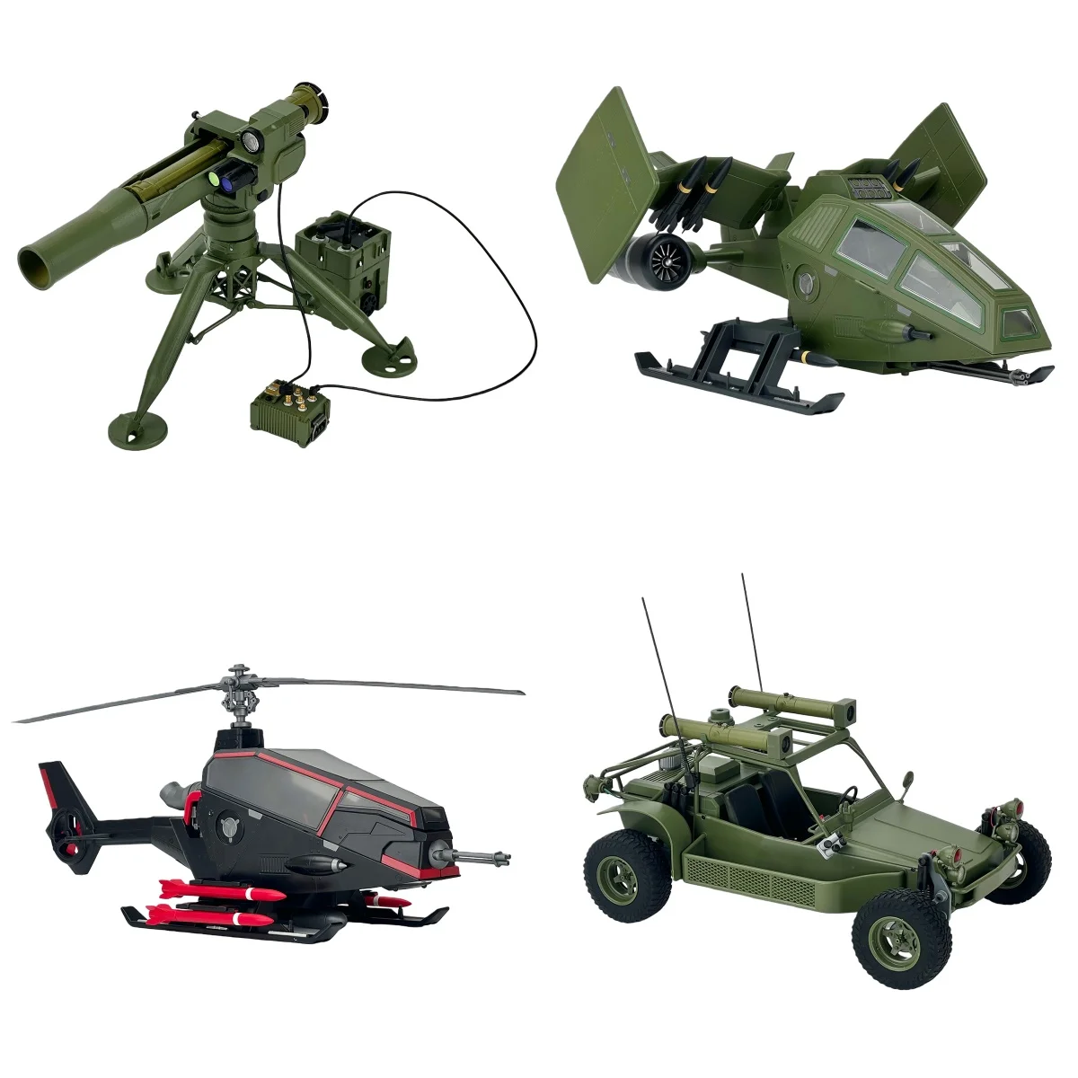

HIPLAY FANS HOBBY Uni-Thunder Missile Launcher Set A.T.A.C. All-Terrain Attack Carrier Air Eagle 1/12 Scale Vehicle Model