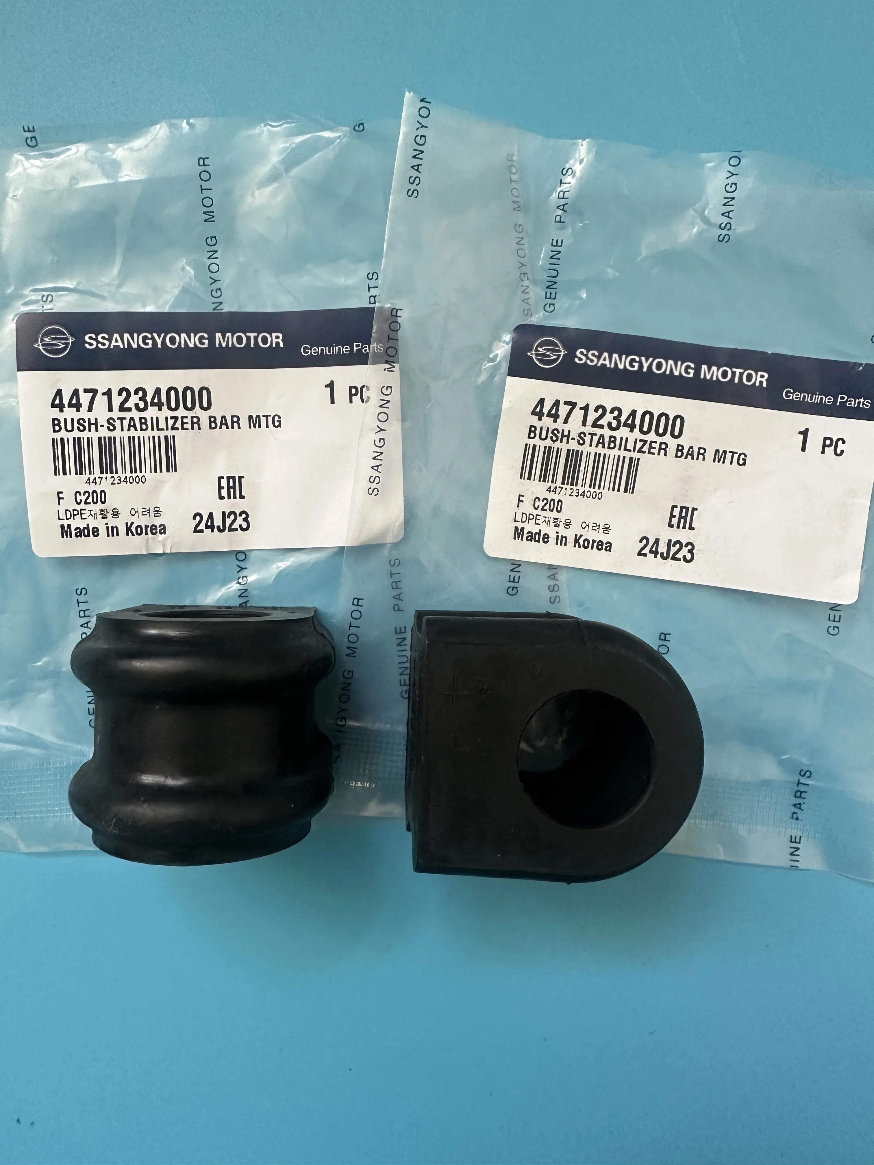 Bucha da barra estabilizadora dianteira 2PC 4471234000 para Ssangyong Korando C
