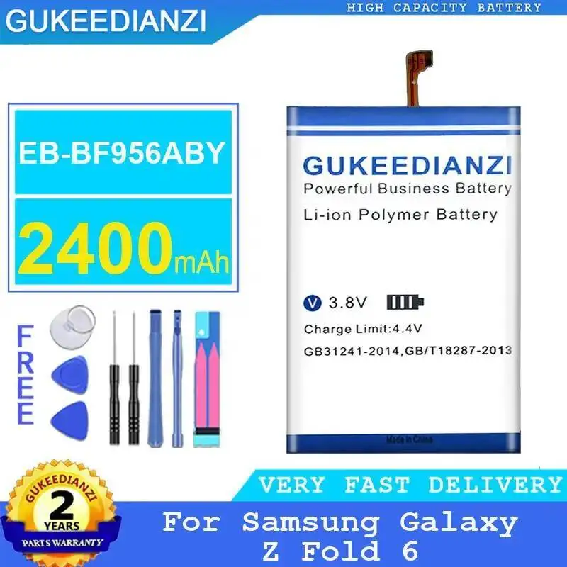 

Аккумулятор мобильного телефона высокой емкости EB-BF956ABY 2400 мАч для Samsung Galaxy Z Fold 6