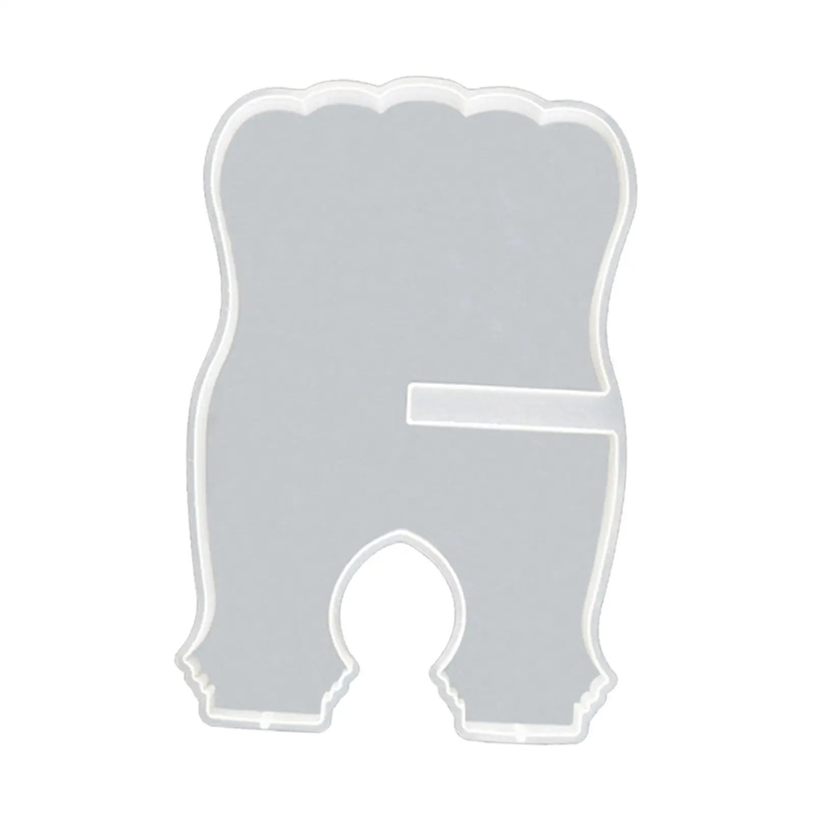 DIY Book Holder Model for Resin, Silicone Model for Book Reading Rack, Epoxy Resin Casting for Office Kitchen