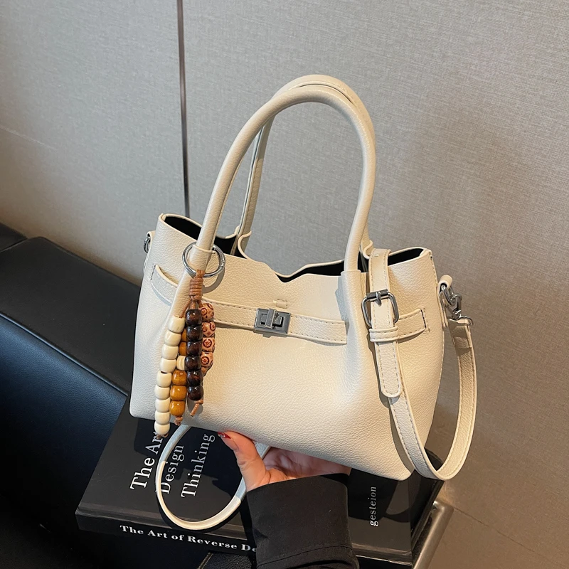 حقيبة كروس عصرية بتصميم كاجوال للنساء بسعة كبيرة بلون سادة وفريدة من نوعها #2