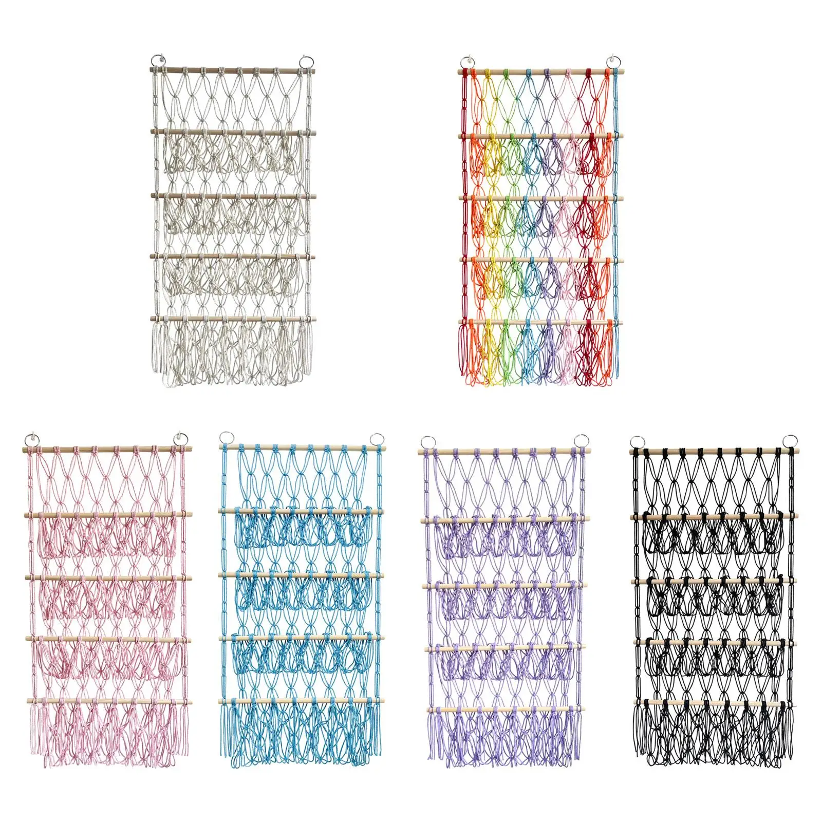 Stuffed Animal Toy Net Hammock Plush Toy Storage Wall Hanging Organizer for Magazines Bath Toys Kids Room Playroom over Door