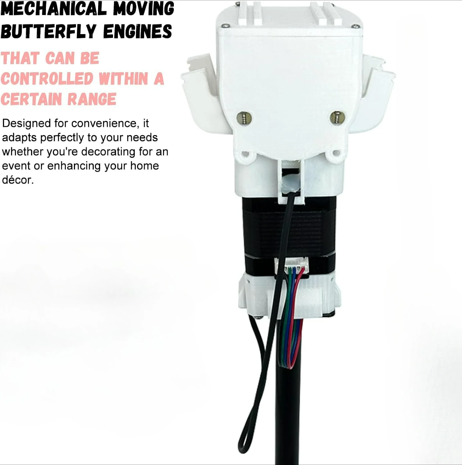 Artificial Butterfly Automatic Opening and Closing Device 110-220v DIY Mechanical Butterfly Automatic Opening and Closing Motor