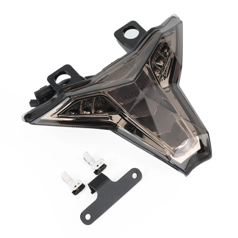 Luz LED de freno trasera integrada para motocicleta, accesorio para Kawasaki Ninja ZX6R, ZX25R, ZX10RR, ZX-4R, ZX-4RR, ZX250, ZX400, ZX636, ZX1002